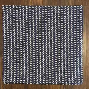Indigo Vine Navy and White Pillow Cover
